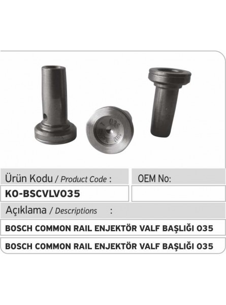 Крышка клапана 035 форсунки Bosch Common Rail