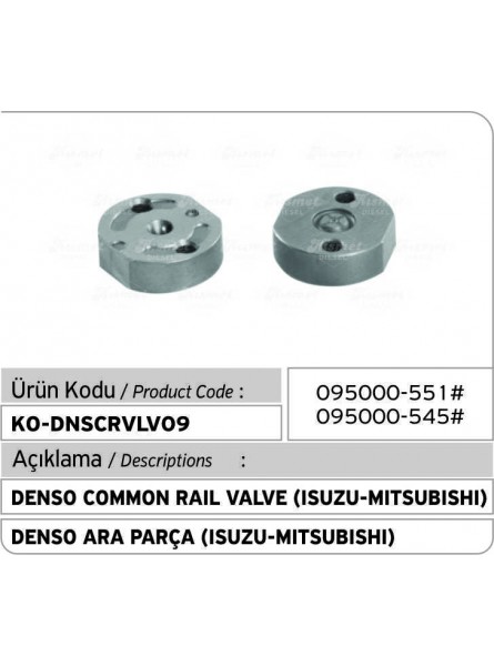 Denso Common Rail Клапан (Isuzu-Mitsubishi 095000-551#545#)