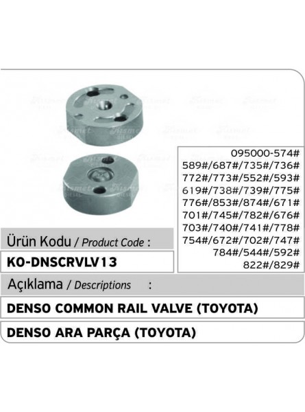 Denso Common Rail Клапан (Toyota 095000-574#589#687#735#736#772#773#552#593#619#738#739#775#776#853#874#671#701#745#782#676#703#740#741#778#754#672#702#747#784#544#592#822#829#)