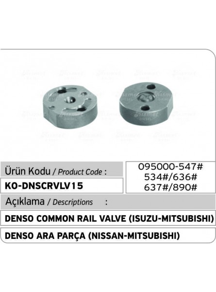 Denso Common Rail Клапан (Isuzu-Mitsubishi 095000-547#534#636#637#890#)