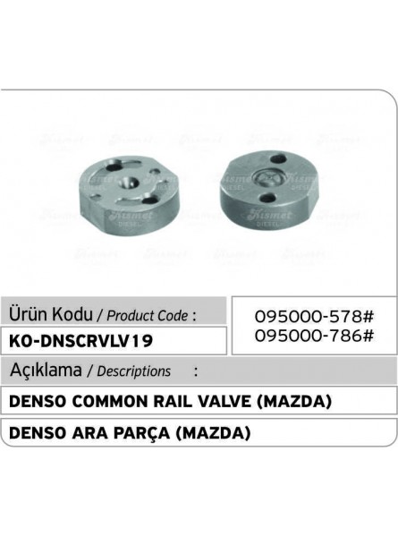 Denso Common Rail Клапан (Mazda 095000-578#786#)