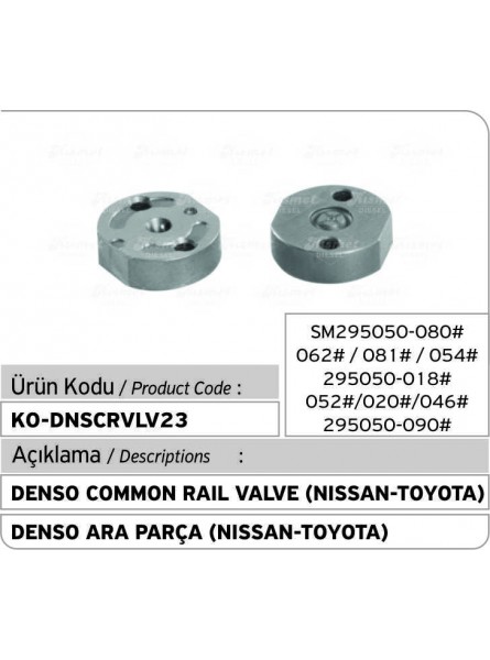 Denso Common Rail Клапан (Nissan-Toyota SM295050-080#062#081#054#295050-018#052#020#046#090#)