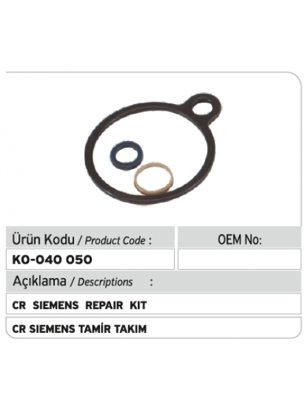 РЕМКОМПЛЕКТ НАСОСА Siemens Common Rail 