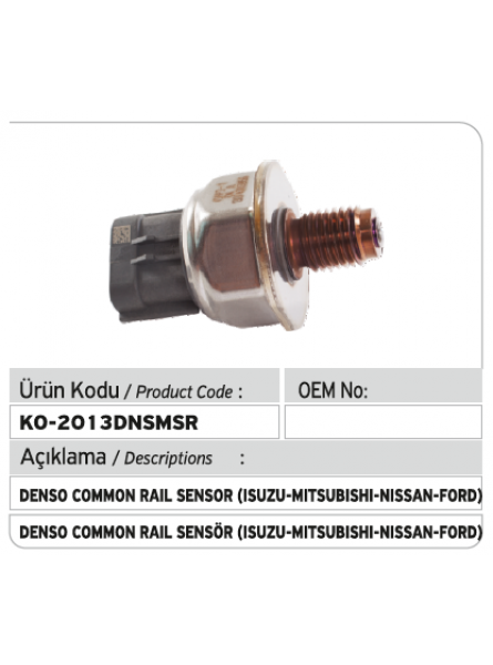 ДАТЧИК (Mitsubishi - Isuzu - Ford) Denso Common Rail