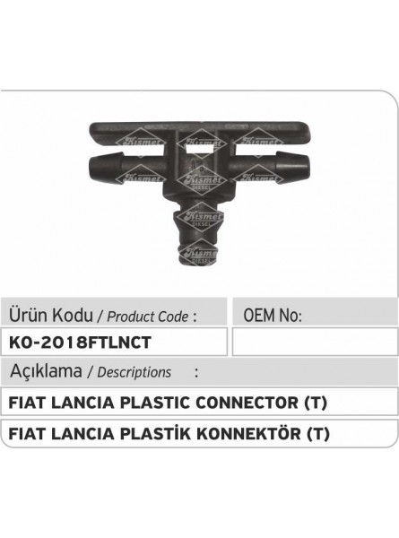 Пластиковый соединитель (Т) Fiat Lancia