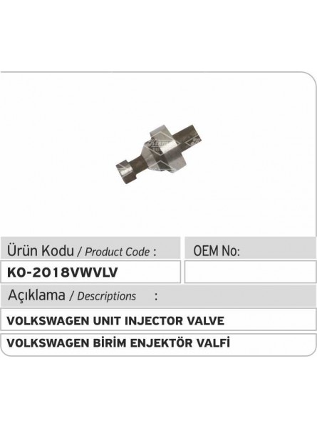 Клапан форсунки VOLKSWAGEN