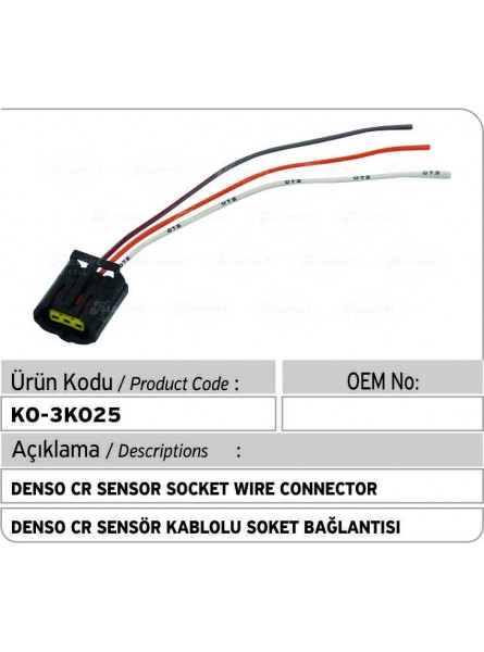 Электрический датчик Denso Common Rail 