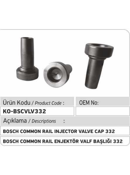 Крышка клапана 332 форсунки Bosch Common Rail