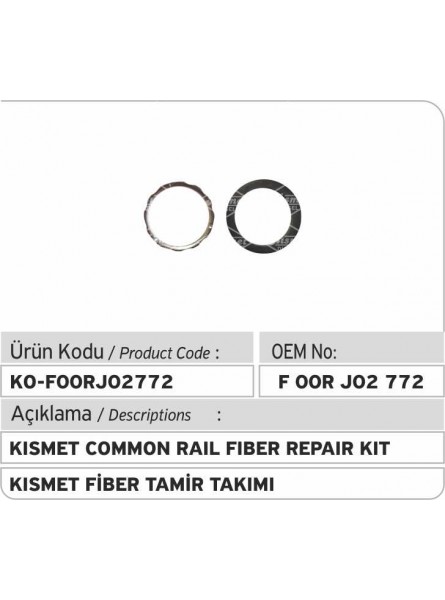 KISMET COMMON RAIL Ремкомплект волокон 