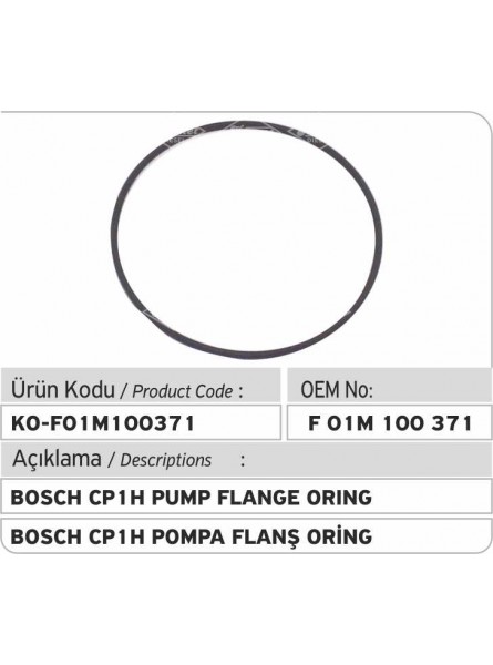 Направляющий фланец насоса Bosch CP1H