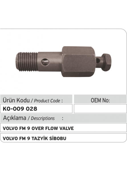 Перепускной клапан Volvo FH9