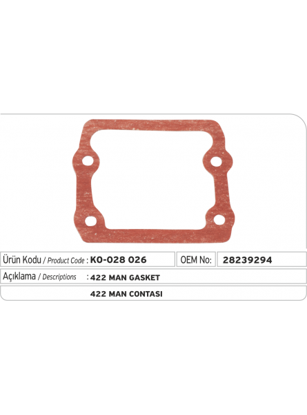 Прокладка 422 MAN